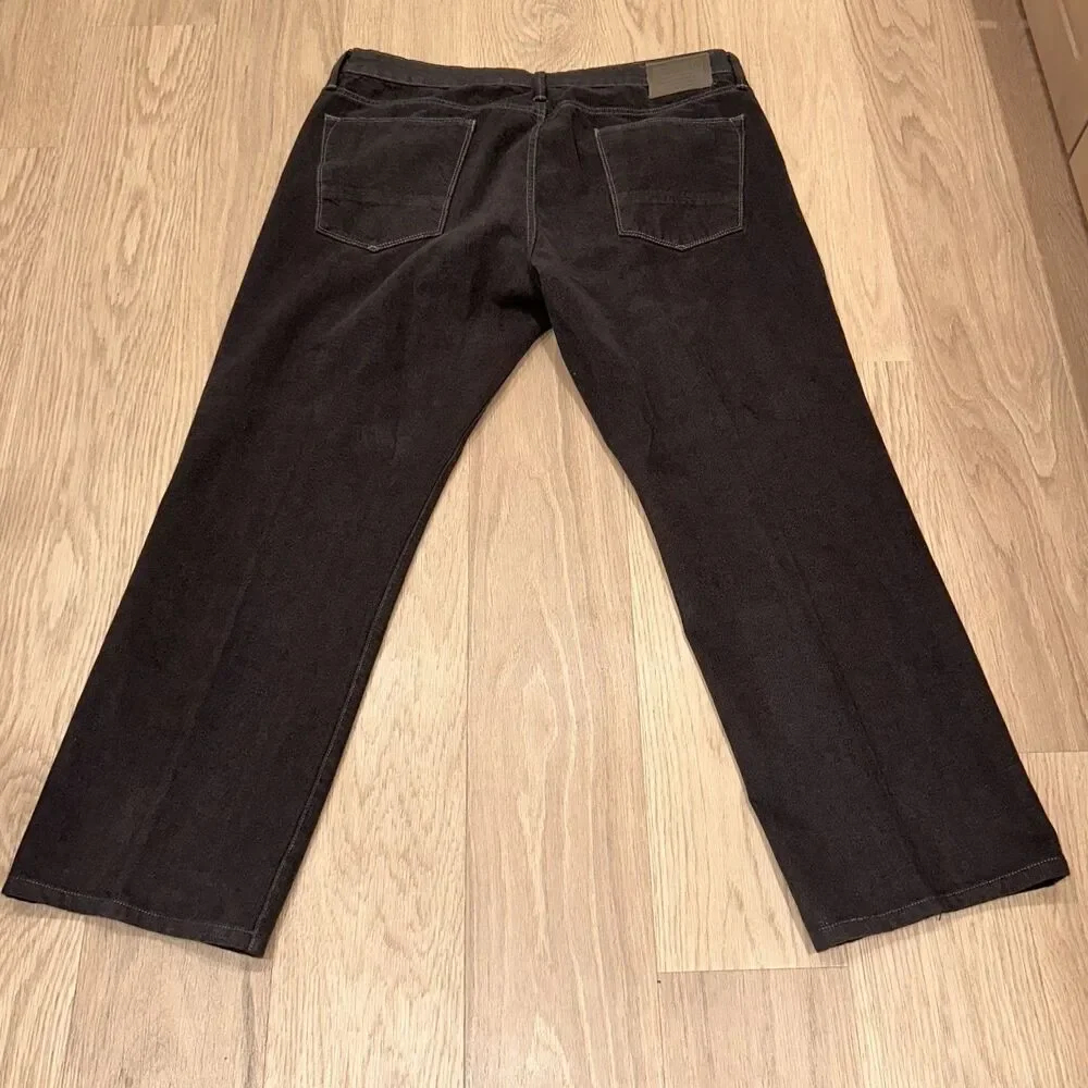 Agave Denim Silver Pragmatist Wolf Twill Pants Mens 37x27 USA Classic Straight